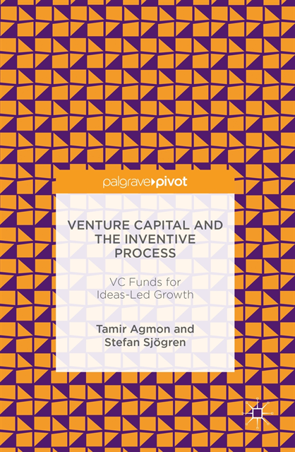 Stefan Sjogren, Tamir Agmon - Venture Capital and the Inventive Process, E-bok