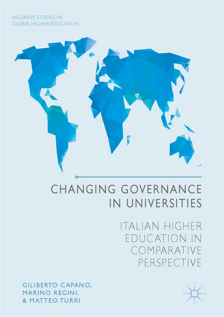Matteo Turri, Marino Regini, Giliberto Capano - Changing Governance in Universities, E-bok