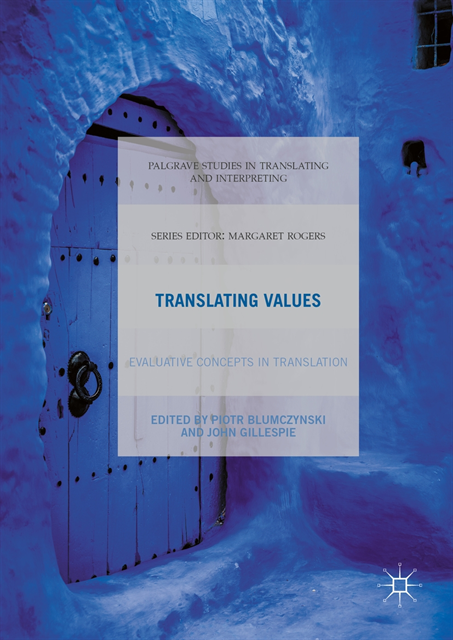 John Gillespie, Piotr Blumczynski - Translating Values, E-bok
