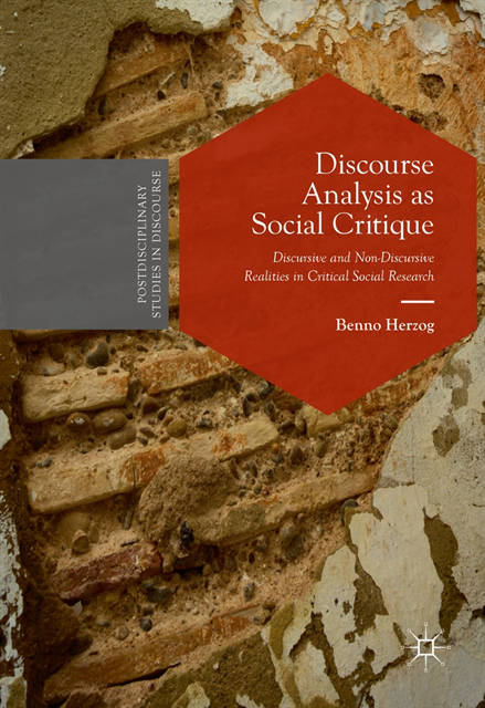 Benno Herzog - Discourse Analysis as Social Critique, E-bok