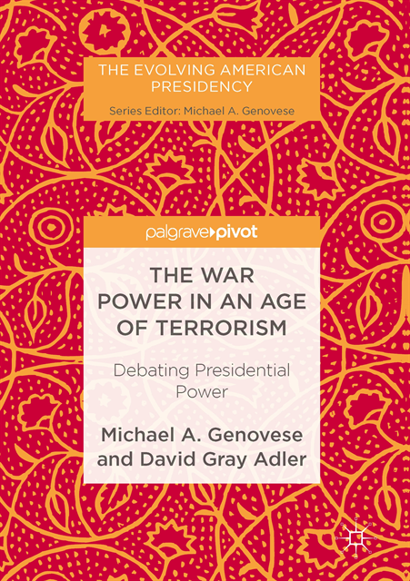 David Gray Adler, Michael A. Genovese - War Power in an Age of Terrorism, E-bok