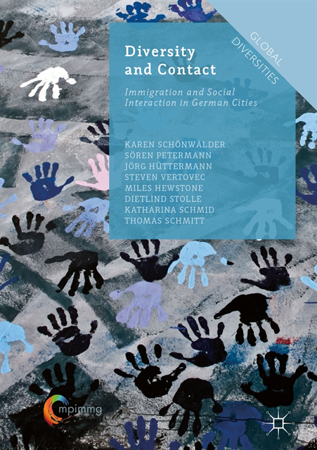 Thomas Schmitt, Katharina Schmid, Dietlind Stolle, Miles Hewstone, Steven Vertovec, Jorg Huttermann, Soren Petermann, Karen Schonwalder - Diversity and Contact, E-bok
