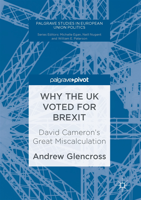 Andrew Glencross - Why the UK Voted for Brexit, E-bok