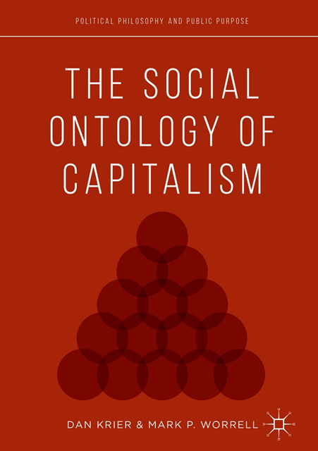 Mark P. Worrell, Daniel Krier - Social Ontology of Capitalism, E-bok