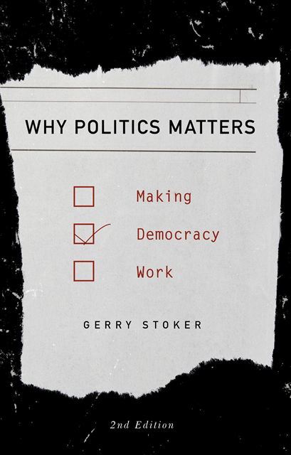 Gerry Stoker - Why Politics Matters, E-bok