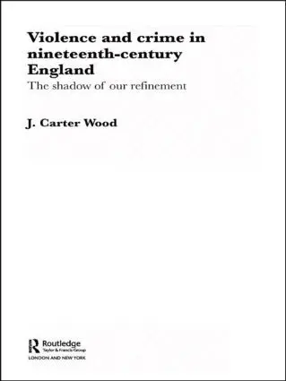 J. Carter Wood - Violence and Crime in Nineteenth Century England, Häftad. Tillgänglighet: Lägg i varukorg