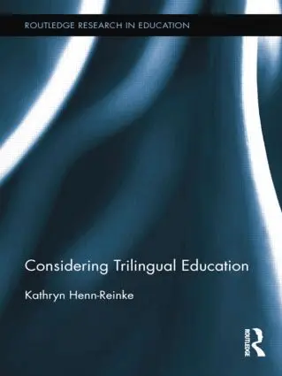 Kathryn Henn-Reinke - Considering Trilingual Education, Häftad. Tillgänglighet: Lägg i varukorg
