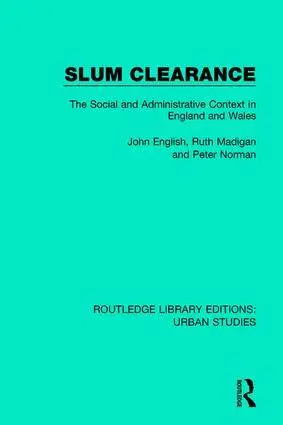 John English, Ruth Madigan, Peter Norman - Slum Clearance, Häftad