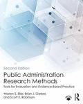 Public Administration Research Methods