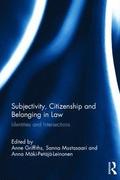 Subjectivity, Citizenship and Belonging in Law