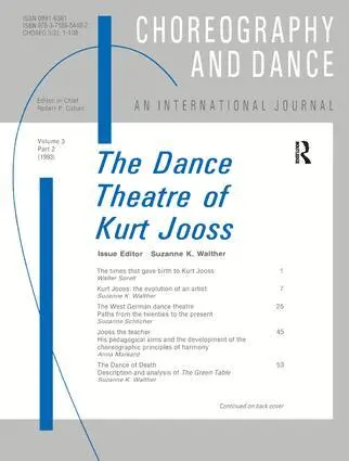 Suzanne Walther - Dance Theatre of Kurt Jooss, Inbunden. Tillgänglighet: Lägg i varukorg