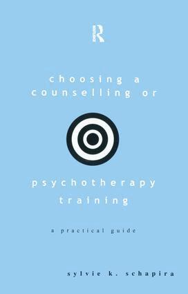 Sylvie K. Schapira - Choosing a Counselling or Psychotherapy Training, Inbunden. Tillgänglighet: Lägg i varukorg
