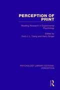 Perception of Print