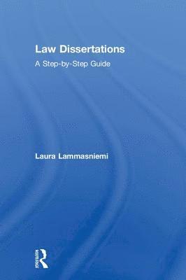 Laura Lammasniemi - Lammasniemi, L: Law Dissertations, Inbunden. Tillgänglighet: Tillfälligt slut