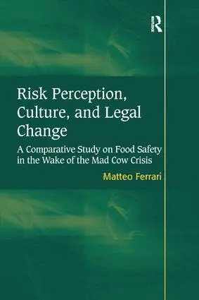 Matteo Ferrari - Risk Perception, Culture, and Legal Change, Häftad. Tillgänglighet: Lägg i varukorg