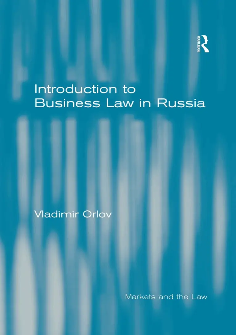 Vladimir Orlov - Introduction to Business Law in Russia, Häftad. Tillgänglighet: Lägg i varukorg