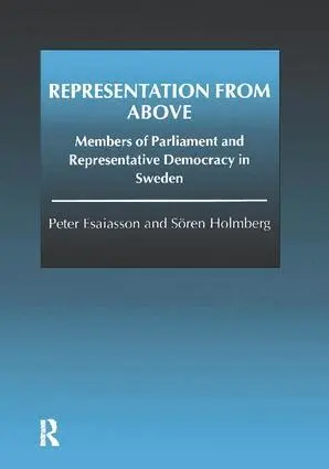 Peter Esaiasson, Sören Holmberg - Representation From Above, Häftad