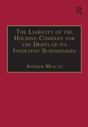 Liability of the Holding Company for the Debts of its Insolvent Subsidiaries