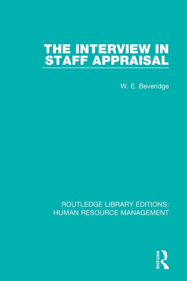 W. E. Beveridge - Interview in Staff Appraisal, Inbunden. Tillgänglighet: Lägg i varukorg