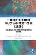 Teacher Education Policy and Practice in Europe