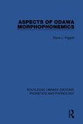 Aspects of Odawa Morphophonemics