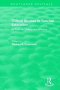 Critical Studies in Teacher Education