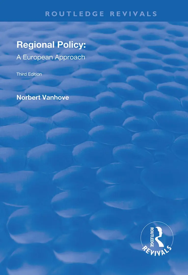 Norbert Vanhove - Regional Policy, Häftad. Tillgänglighet: Lägg i varukorg