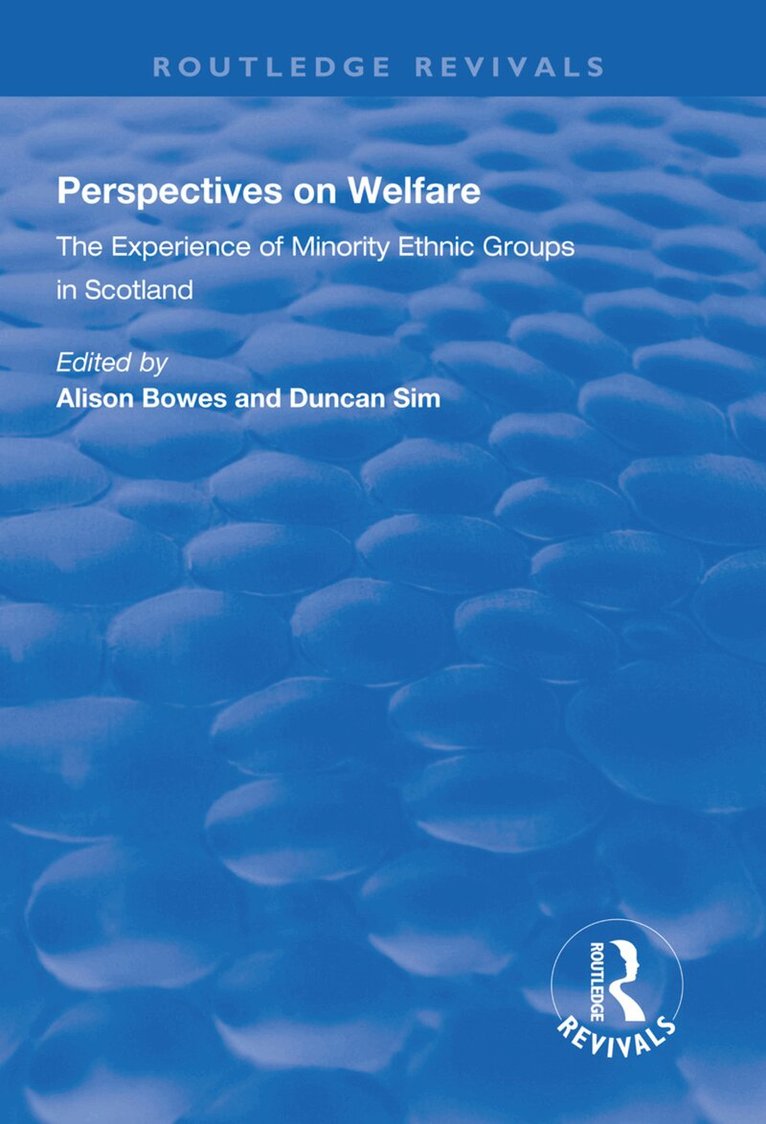 Alison Bowes, Duncan Sim - Perspectives on Welfare, Häftad. Tillgänglighet: Lägg i varukorg
