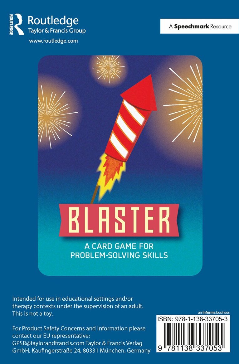 Yvette Jones - Blaster: A Card Game for Problem-Solving Skills. Tillgänglighet: Lägg i varukorg