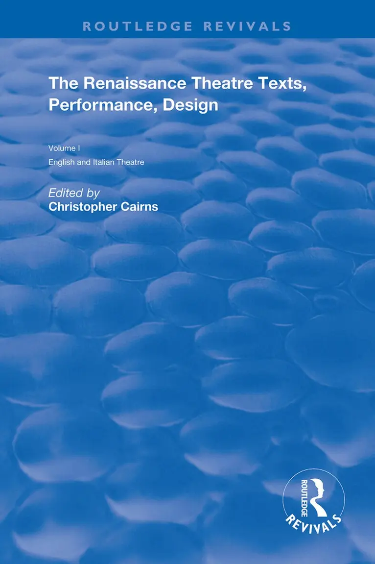 Christopher Cairns - Renaissance Theatre, Inbunden. Tillgänglighet: Lägg i varukorg