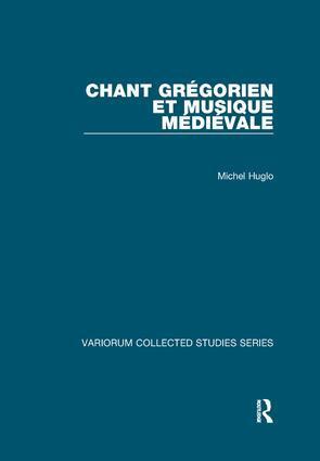 Michel Huglo - Chant grégorien et musique médiévale, Häftad. Tillgänglighet: Lägg i varukorg