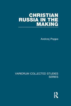 Andrzej Poppe - Christian Russia in the Making, Häftad. Tillgänglighet: Tillfälligt slut