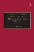 'A womans answer is neuer to seke': Early Modern Jestbooks, 1526-1635