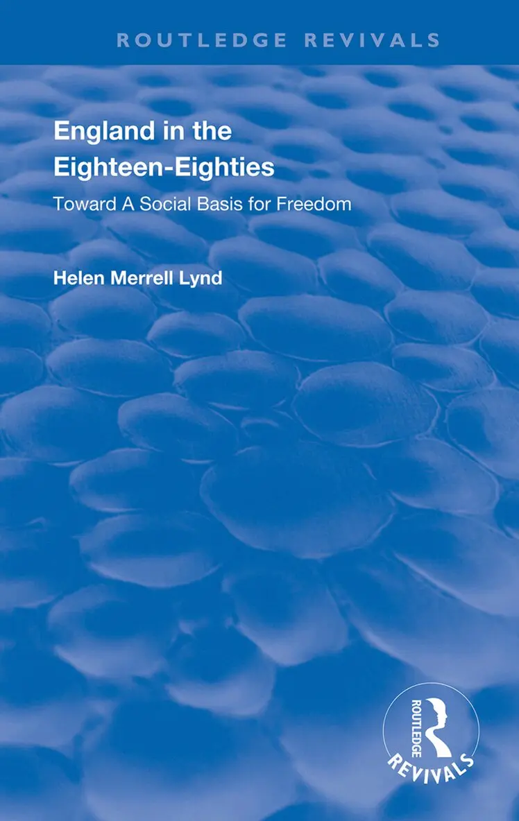 H. M . Lynd - England in the Eighteen Eighties, Inbunden. Tillgänglighet: Lägg i varukorg