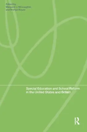 Maggie McLaughlin - Special Education and School Reform in the United States and Britain, Inbunden. Tillgänglighet: Lägg i varukorg
