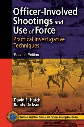 David E. Hatch - Officer-Involved Shootings and Use of Force, Inbunden. Tillgänglighet: Lägg i varukorg