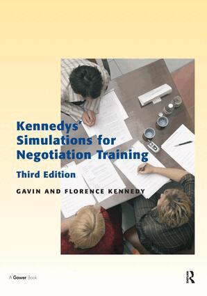 Florence Kennedy - Kennedys' Simulations for Negotiation Training, Inbunden