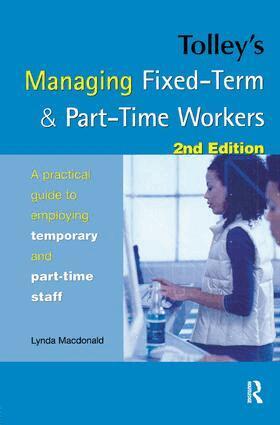 Lynda Macdonald - Tolley's Managing Fixed-Term & Part-Time Workers, Inbunden. Tillgänglighet: Lägg i varukorg