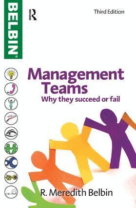 R Meredith Belbin - Management Teams, Inbunden