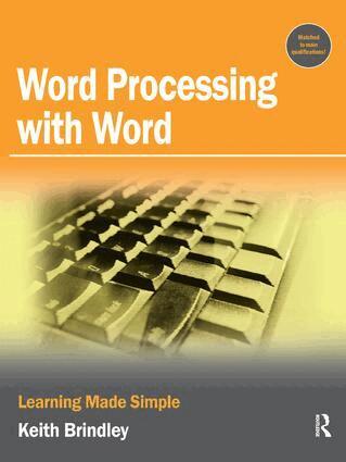 Keith Brindley - Word Processing with Word, Inbunden. Tillgänglighet: Lägg i varukorg