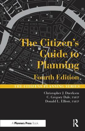 Christopher Duerksen, Gregory Dale, Donald Elliott - Citizen's Guide to Planning, Häftad. Tillgänglighet: Lägg i varukorg