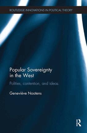 Geneviève Nootens - Popular Sovereignty in the West, Häftad