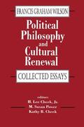 Political Philosophy and Cultural Renewal