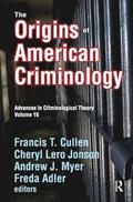 Origins of American Criminology
