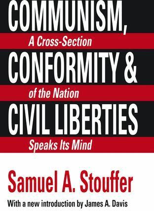 Ferdinand Tonnies, Samuel A. Stouffer - Communism, Conformity and Liberties, Inbunden