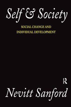 Nevitt Sanford, Nevitt Sanford - Self and Society, Inbunden. Tillgänglighet: Lägg i varukorg