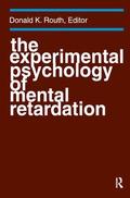 Experimental Psychology of Mental Retardation