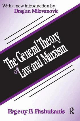 Evgeny Pashukanis - General Theory of Law and Marxism, Inbunden. Tillgänglighet: Lägg i varukorg