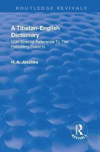 Revival: A Tibetan-English Dictionary (1934)