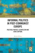 Informal Politics in Post-Communist Europe